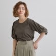 グローブ(grove)の【接触冷感・UVカットetc】レース切替え袖ねじりプルオーバー6