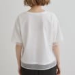 グローブ(grove)の【接触冷感・UVカット】大人のチュールレイヤードTシャツ15