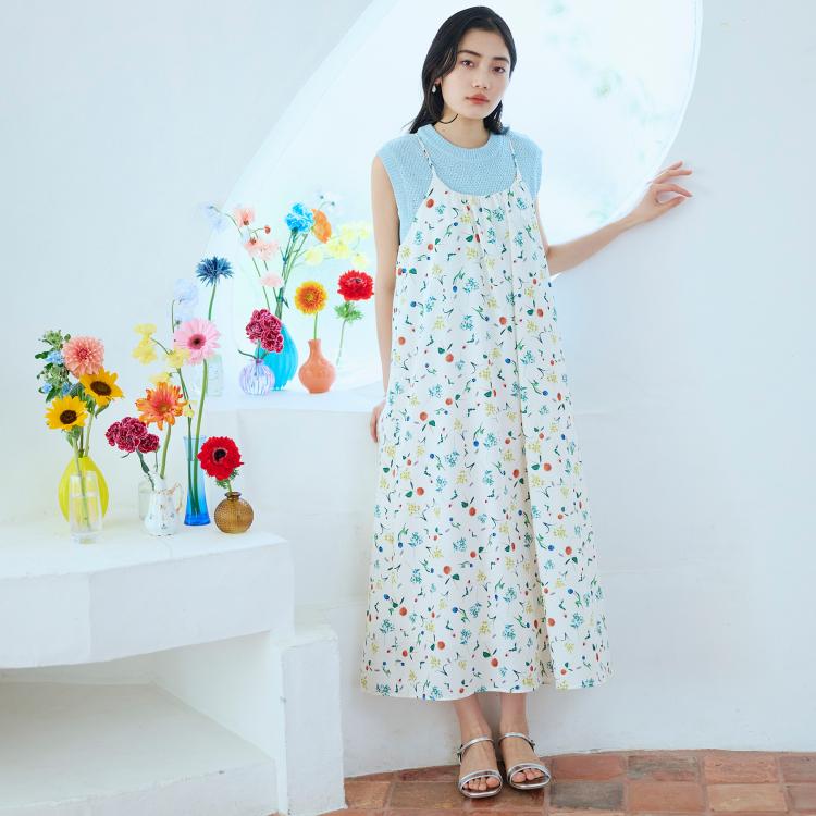 グローブ(grove)の【コラボITEM】DILIGENCE PARLOUR キャミワンピース キャミワンピース