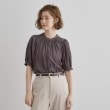 グローブ(grove)の【洗える】ヴィンテージサテンウイングスリーブブラウス7