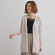 グローブ(grove)の【接触冷感/UVカットetc】夏に嬉しい機能付き！ベーシックロングカーディガン18