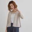 グローブ(grove)の【接触冷感/UVカットetc】夏に嬉しい機能付き！ベーシックショートカーディガン17