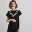 グローブ(grove)の繊細な透かし編みが上品な大人のチルデンニット7