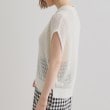 グローブ(grove)の取り入れるだけで旬顔 メッシュ編みポロニット16