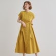 グローブ(grove)の【UVカット・洗濯機OK】アクティブも綺麗も叶うワンピース マスタード(033)