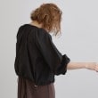 グローブ(grove)の【洗える】シアーナイロンギャザーブルゾン2