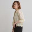 グローブ(grove)の【洗える】シアーナイロンギャザーブルゾン9