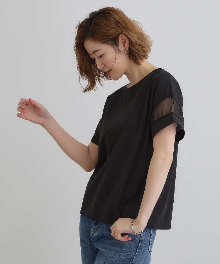 グローブ(grove)の【UVカット・接触冷感】シアードッキングTシャツ6