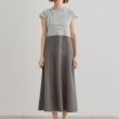 グローブ(grove)の美シルエットなドッキングフレア切替ワンピース17