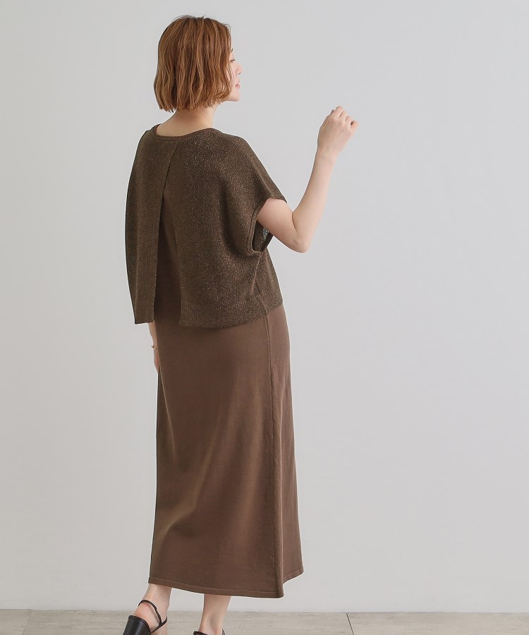 グローブ(grove)のラメベスト×ニットワンピースSET8