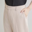グローブ(grove)のひんやり、すらり。夏の美シルエット ドレープストレートパンツ16