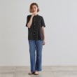 グローブ(grove)の大人の抜け感シアースラブシャーリングブラウス7