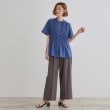 グローブ(grove)の大人の抜け感シアースラブシャーリングブラウス15