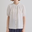 グローブ(grove)の【洗える・シワになりにくい】麻調スリーブドロストブラウス21