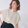 グローブ(grove)の【雑誌掲載】お手入れ楽ちんが嬉しい機能付き！大人のキレイとろみシャツ クリームイエロー(030)