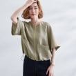 グローブ(grove)の透け感と立体感で魅せる、大人の夏のメッシュワイドスリーブジャケット5