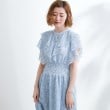 グローブ(grove)の夏の主役シフォンプリントプリーツワンピース9
