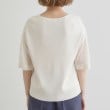 グローブ(grove)の【嬉しい機能付き】やわらかドライタッチシアーフレアスリーブニット28