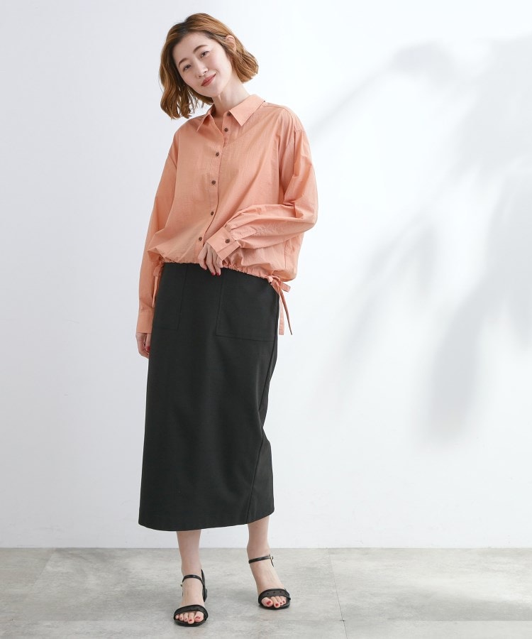 グローブ(grove)のクロップドシアーシャツ11