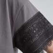 グローブ(grove)のレースプレーティングTシャツ8