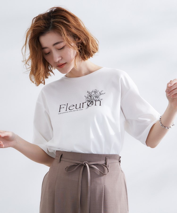 グローブ(grove)の【多機能】ハーフスリーブロゴTシャツ2