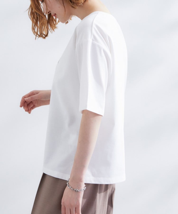 グローブ(grove)の【多機能】ハーフスリーブロゴTシャツ6