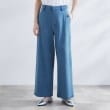 グローブ(grove)の【冷感】ストレッチデニムワイドパンツ9
