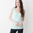 グローブ(grove)の【Hanes】タンクトップインナー カーキ&グリーン(020)