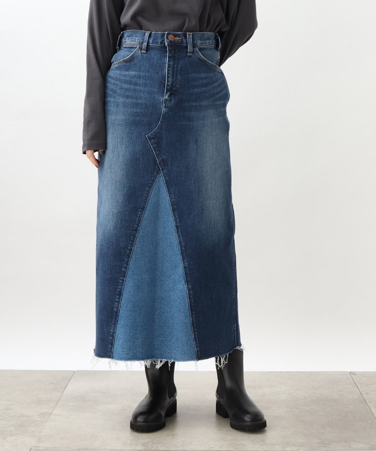 別注リメイク風デニムスカート【Wrangler(ラングラー 別注リメイク風デニムスカート【Wrangler(ラングラー