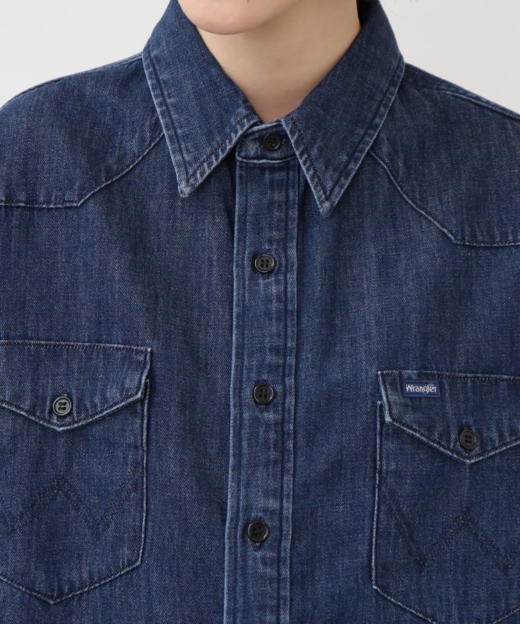 別注】Wrangler デニムシャツ(シャツ・ブラウス) | grove 別注】Wrangler デニムシャツ(シャツ・ブラウス) | grove