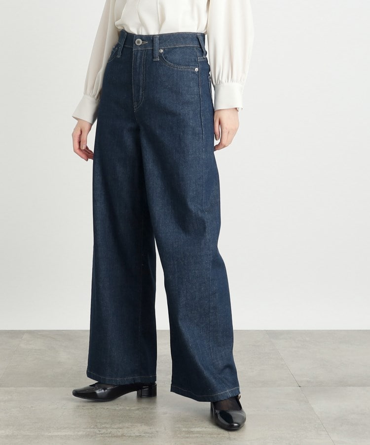 SOMETHING×grove別注】LISAWIDE DENIM PANTS（デニムパンツ