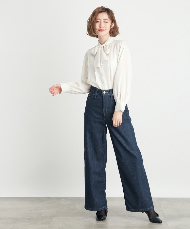 SOMETHING×grove別注】LISAWIDE DENIM PANTS(デニムパンツ SOMETHING×grove別注】LISAWIDE DENIM PANTS(デニムパンツ