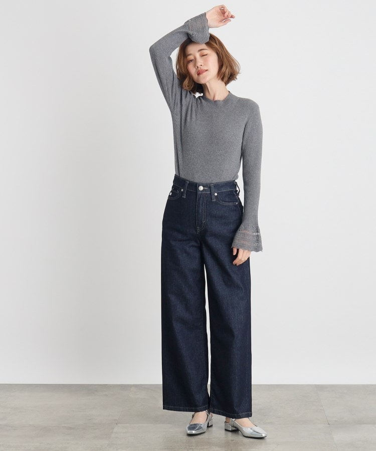 SOMETHING×grove別注】LISAWIDE DENIM PANTS(デニムパンツ SOMETHING×grove別注】LISAWIDE DENIM PANTS(デニムパンツ