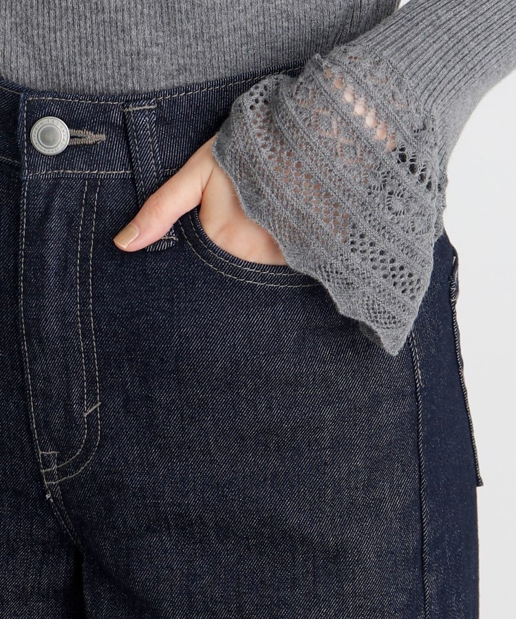 グローブ(grove)の【SOMETHING×grove別注】LISAWIDE DENIM PANTS15