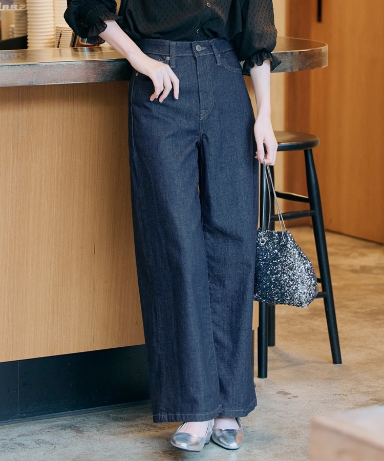 SOMETHING×grove別注】LISAWIDE DENIM PANTS(デニムパンツ SOMETHING×grove別注】LISAWIDE DENIM PANTS(デニムパンツ