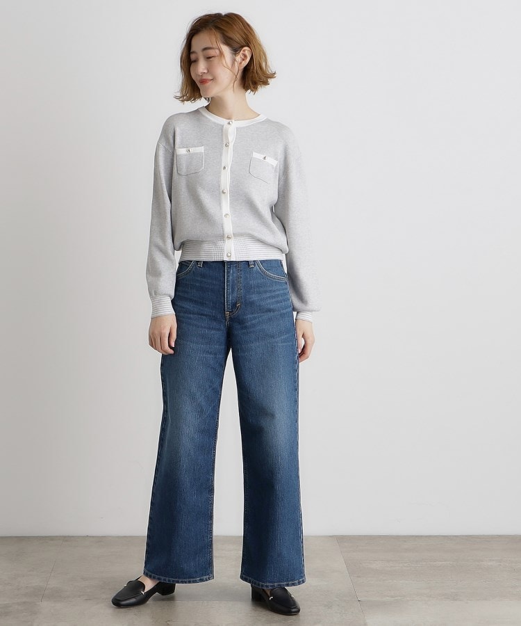Lee×grove別注】WIDE DENIM PANTS(デニムパンツ) | grove Lee×grove別注】WIDE DENIM PANTS(デニムパンツ) | grove