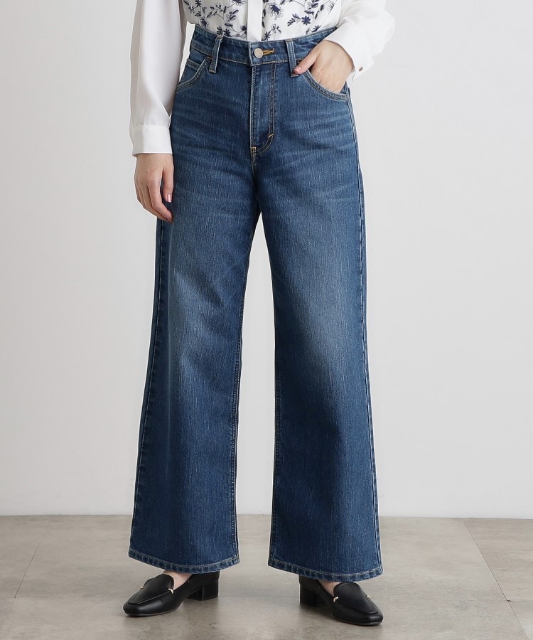 グローブ(grove)の【Lee×grove別注】WIDE DENIM PANTS13