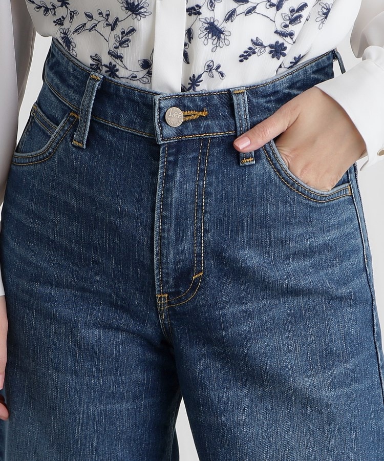 グローブ(grove)の【Lee×grove別注】WIDE DENIM PANTS16