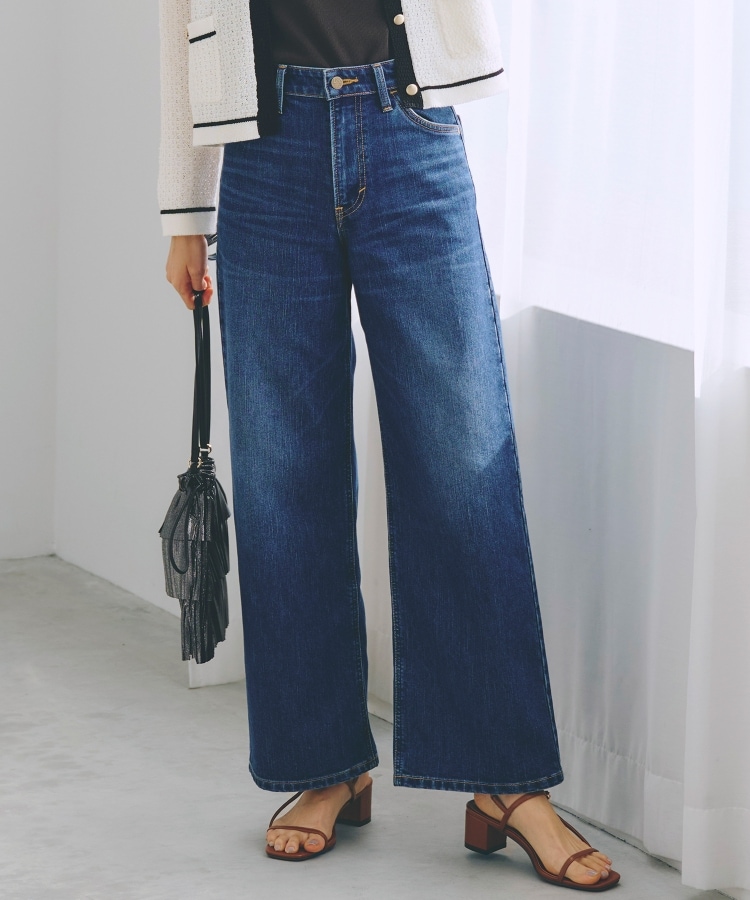 Lee×grove別注】WIDE DENIM PANTS(デニムパンツ) | grove Lee×grove別注】WIDE DENIM PANTS(デニムパンツ) | grove