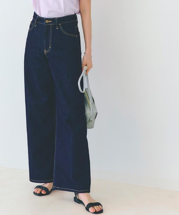Lee×grove別注】WIDE DENIM PANTS(デニムパンツ) | grove Lee×grove別注】WIDE DENIM PANTS(デニムパンツ) | grove