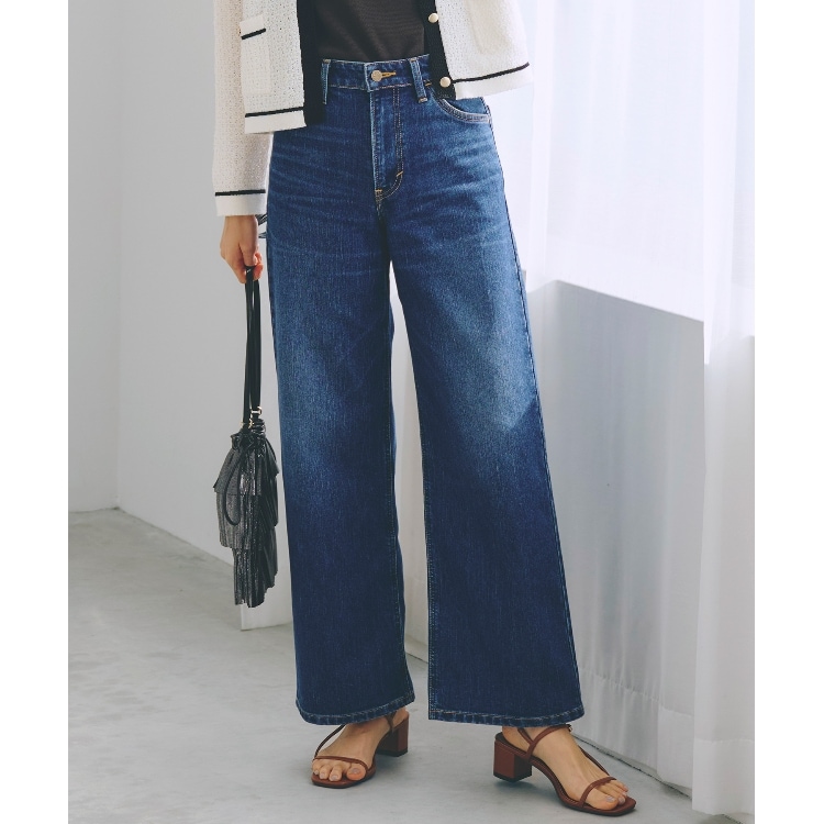 グローブ(grove)の【Lee×grove別注】WIDE DENIM PANTS デニムパンツ