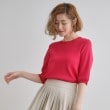 グローブ(grove)の【新色先行予約】ひんやり多機能・やわらかドライタッチ五分袖プルオーバー19