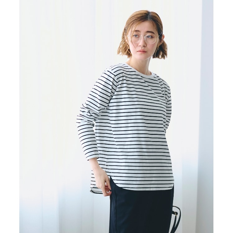 グローブ(grove)の裾テールロンT Ｔシャツ