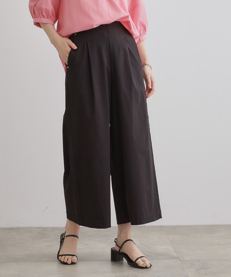 グローブ(grove)の【冷感】サマーハイパーストレッチワイドパンツ6