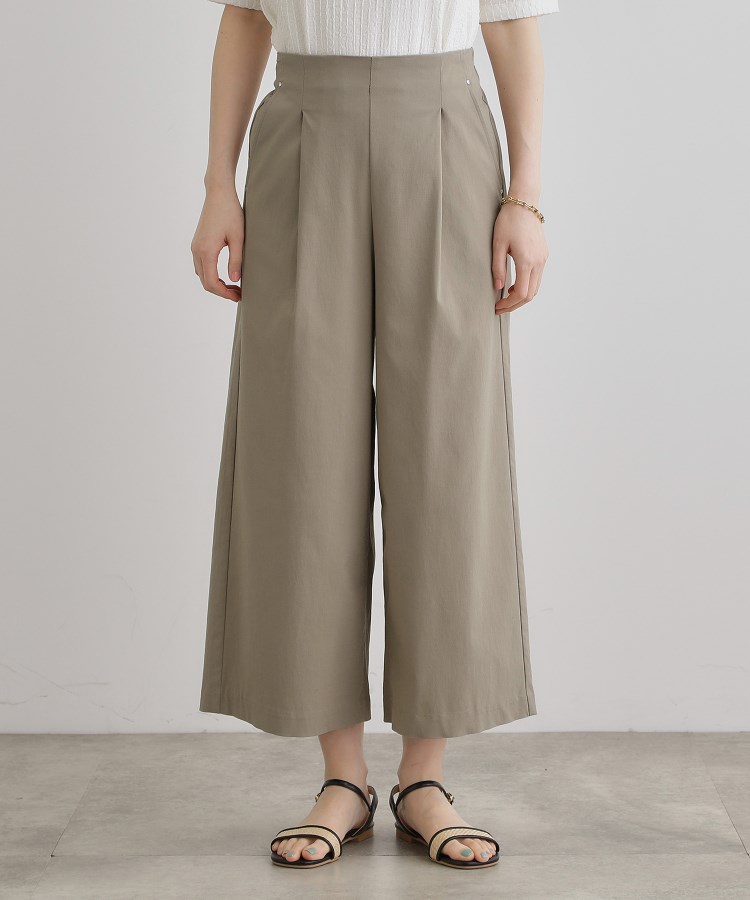 グローブ(grove)の【冷感】サマーハイパーストレッチワイドパンツ23