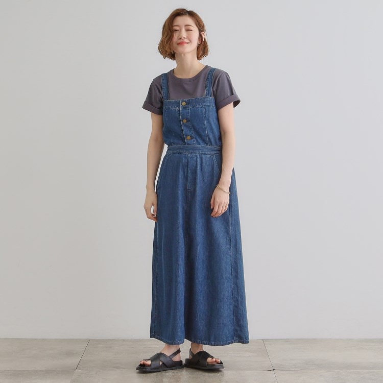 グローブ(grove)の【Lee×grove別注】3WAY　BUSTIER　SKIRT キャミワンピース