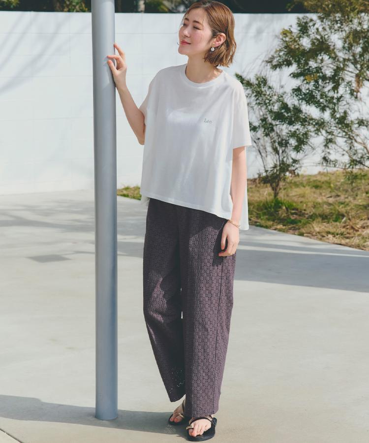 グローブ(grove)の【Lee×grove別注】HALF SLEEVE FLARE T-SHIRTS4