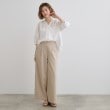 グローブ(grove)の高身長さん向け＋10cm【接触冷感】サマーハイパーストレッチワイドパンツ11