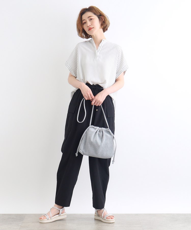ラメ巾着ショルダー(ショルダーバッグ) | grove(グローブ ラメ巾着ショルダー(ショルダーバッグ) | grove(グローブ