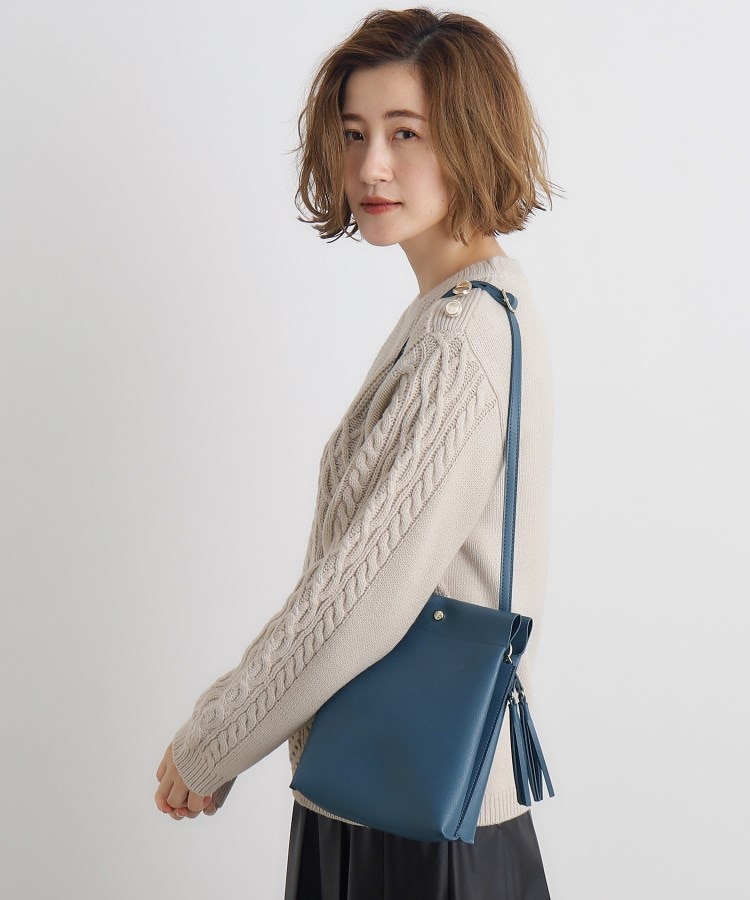 グローブ(grove)のダブルタッセル3層ショルダー9
